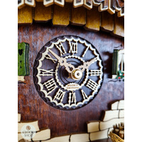 Musical Couple 8 Day Mechanical Chalet Cuckoo Clock 36cm By TRENKLE image