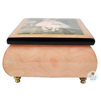 Wooden Musical Jewellery Box- Two Young Ballerinas (Strauss- The Emperor Waltz) image