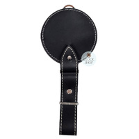 48mm Stainless Steel Workers Pocket Watch With Black Leather Pouch By CLASSIQUE image