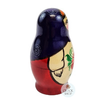Kirov Russian Dolls- Purple Scarf & Red Dress 7cm (Set Of 3) image