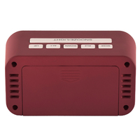 6cm Alta Red Spice Reflective LCD Digital Alarm Clock By ACCTIM image