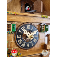 House with Water Trough 1 Day Mechanical Chalet Cuckoo Clock 16cm By ENGSTLER image