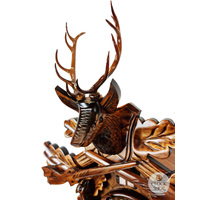 Before The Hunt Battery Carved Cuckoo Clock 50cm By ENGSTLER image
