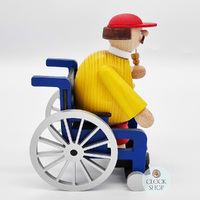 14cm Man In Wheelchair German Incense Burner By Richard Glässer image