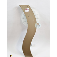 70cm Beige Wave Modern Wall Clock With Pendulum By HERMLE image