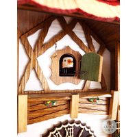 Grandma & Grandpa 1 Day Mechanical Chalet Cuckoo Clock 27cm By TRENKLE image