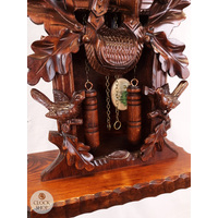 Before The Hunt Battery Carved Table Cuckoo Clock With Dancers 53cm By TRENKLE image