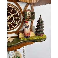 Grandma & Grandpa Battery Chalet Cuckoo Clock 28cm By TRENKLE image