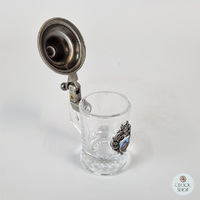 Shot Glass Mug With Pewter Lid & Montville Logo image