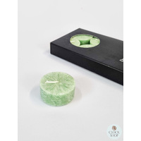 Pack of 10 Green Tealight Candles image