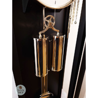 86cm Black 8 Day Mechanical Regulator Wall Clock By HERMLE image