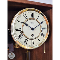 68cm Walnut 8 Day Mechanical Chiming Wall Clock By HERMLE image