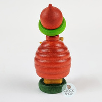 10cm Dwarf & Butterfly German Incense Burner By Richard Glässer image