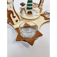 24cm Angels Christmas Pyramid image