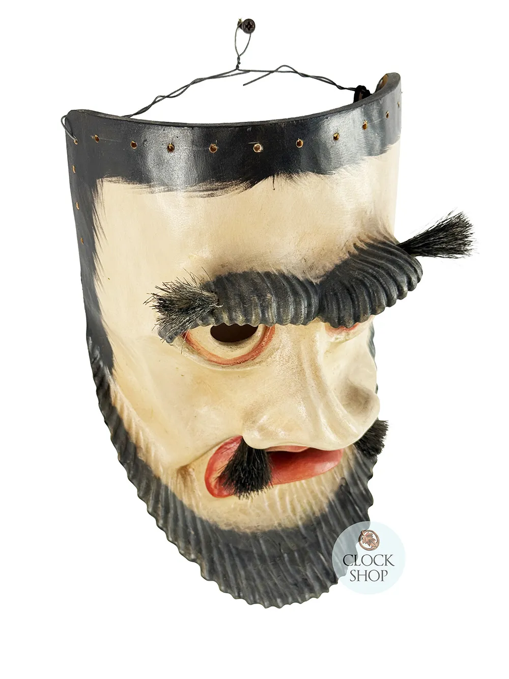 Hand Carved Fasching Mask By Thomas Eyring (Design 1) image