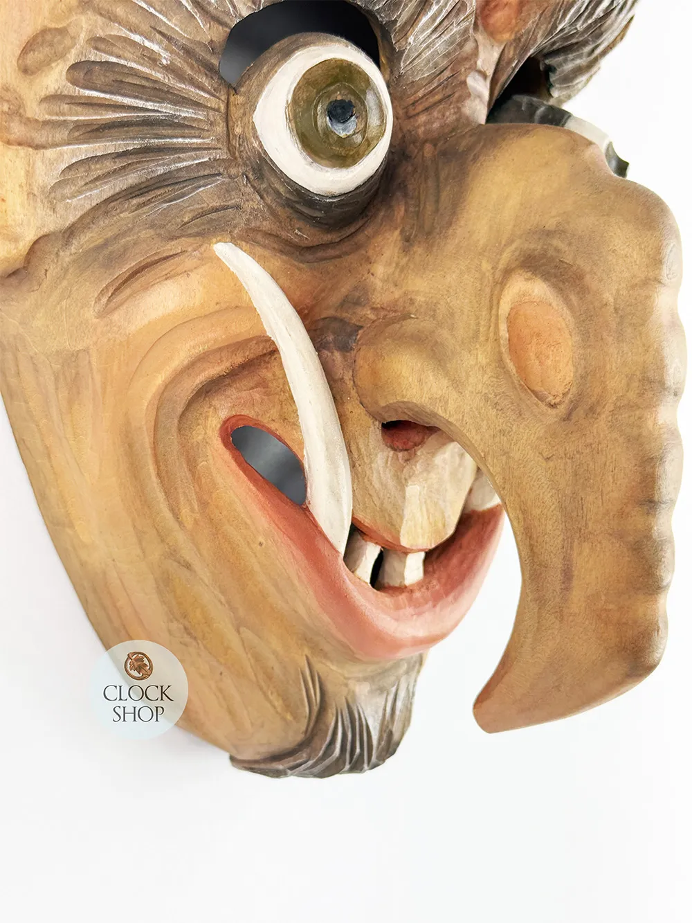 Hand Carved Fasching Mask By Thomas Eyring (Design 2) image