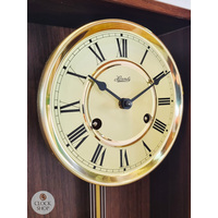 68cm Walnut 14 Day Mechanical Striking Wall Clock By HERMLE image