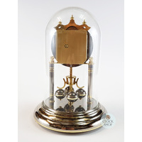 23cm Brass & Nickel Anniversary Clock By HALLER image