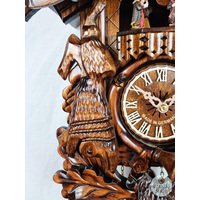 After The Hunt 8 Day Mechanical Carved Cuckoo Clock 54cm By ENGSTLER image