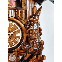 Before The Hunt 8 Day Mechanical Carved Cuckoo Clock 54cm By ENGSTLER image