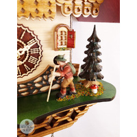 Walker & Water Wheel Battery Chalet Cuckoo Clock 32cm By TRENKLE image