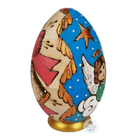 Woodburn Egg Russian Dolls- Blue Angels 15cm (Set Of 5) image
