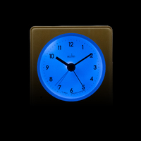 10cm Barber Yellow Analogue Alarm Clock By ACCTIM image
