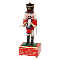 32cm Nutcracker Music Box with Moving Arms (Tchaikovsky- The Nutcracker Suite) image