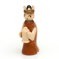 10 Piece Hand Carved Nativity Set image
