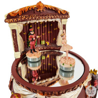 14cm Rotating Musical Christmas Nutcracker Ballet Music Box (Tchaikovsky- March Of The Toy Soldiers) image