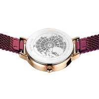 Classic Collection Purple Lights Womens Watch With Milanese Strap By BERING image