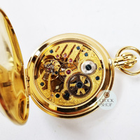 49mm Gold Unisex Mechanical Skeleton Pocket Watch By CLASSIQUE (Arabic) image