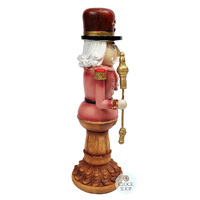 30cm Pink Nutcracker On Stand image