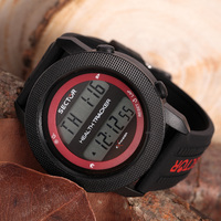 Digital EX17 Collection Black and Red Watch By SECTOR image