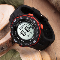 Digital EX26 Collection Black and Red Watch By SECTOR image