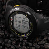 Digital EX37 Collection Black and Yellow Watch By SECTOR image