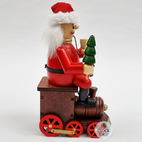 16cm Santa & Train German Incense Burner (Glue Mark) image