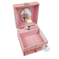 Pink Ballerina Glow In The Dark Musical Jewellery Box (Strauss- The Blue Danube) image