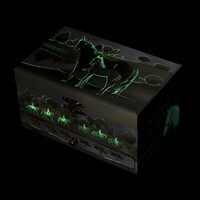 Horses Glow In The Dark Musical Jewellery Box- Green (Beautiful Dreamer By F Steven) image