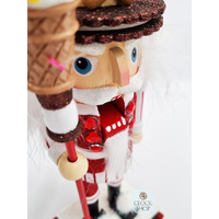 25cm Christmas Nutcracker With Gingerbread Hat image