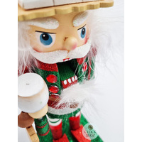 25cm Christmas Nutcracker With Biscuit Hat image