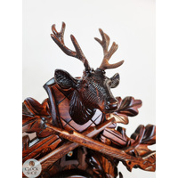 After The Hunt 8 Day Mechanical Carved Cuckoo Clock 56cm By HÖNES image