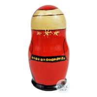 Santa Family Russian Dolls- 11cm (Set Of 5) image