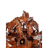 Leaves 8 Day Mechanical Carved Cuckoo Clock 51cm By SCHNEIDER image