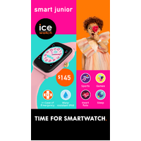 35mm Smart Collection Pink & White Junior Digital Watch By ICE-WATCH image