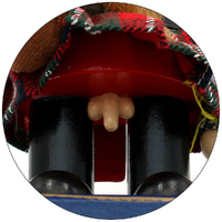 18cm Scotsman Nutcracker With Brown Hair image