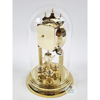 23cm Gold Anniversary Clock With Two-Tone Dial By HALLER (Small Dent) image