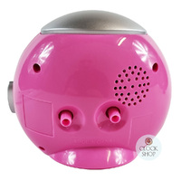 12cm Pink Minnie Mouse Musical Analogue Alarm Clock By DISNEY image
