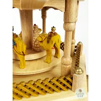 59cm Four Tier Electric Nativity Christmas Pyramid By Richard Glässer image