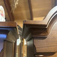 Walnut Grandfather Clock With Westminster Chime By HERMLE (Small Marks) image